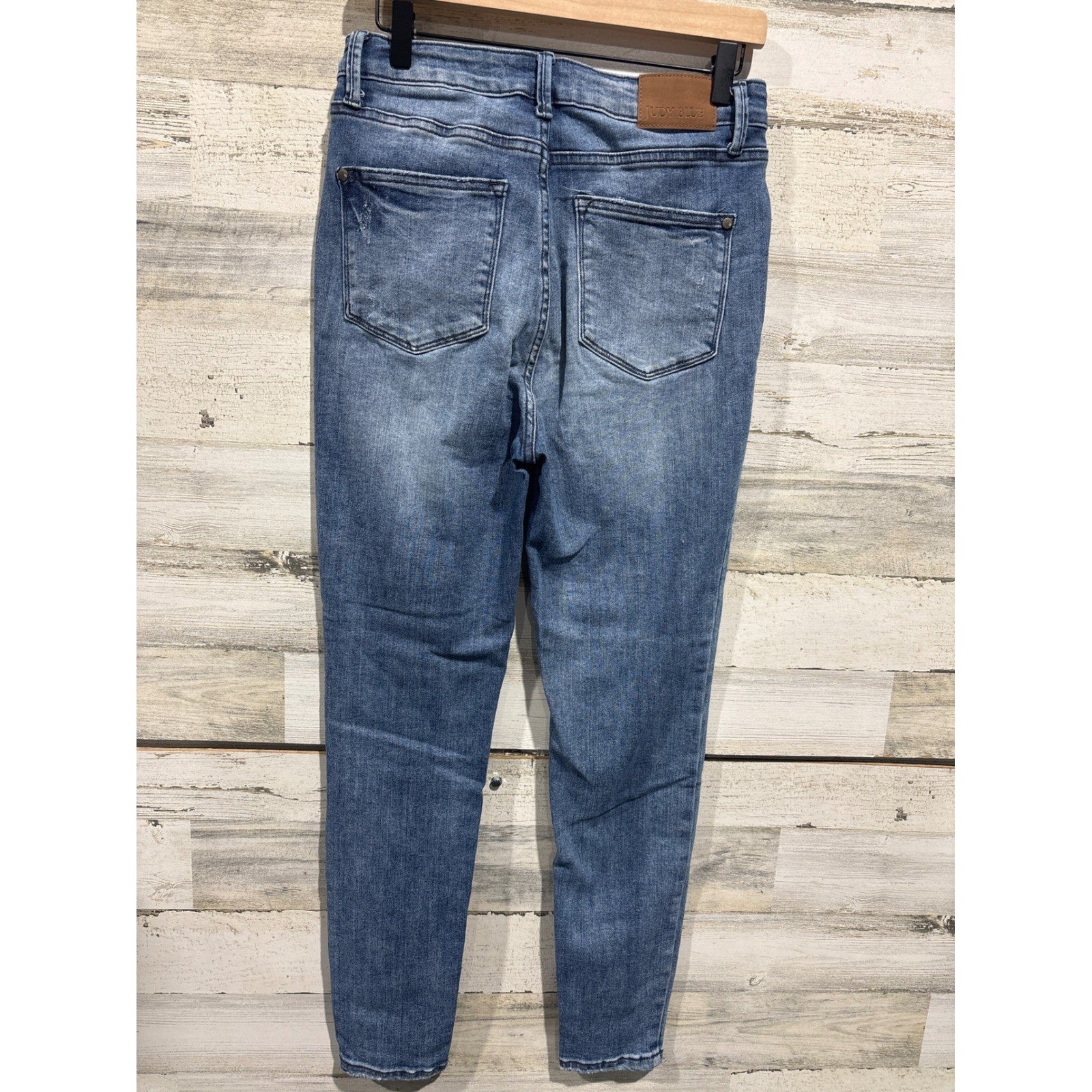 Judy Blue Skinny Jeans Women 9/29 Blue High Rise Stretch Casual EUC2