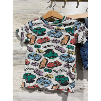 Queen Biggie Hot Wheels Bundle Boys 18M Graphic Tee Denim Shorts Music Lot3