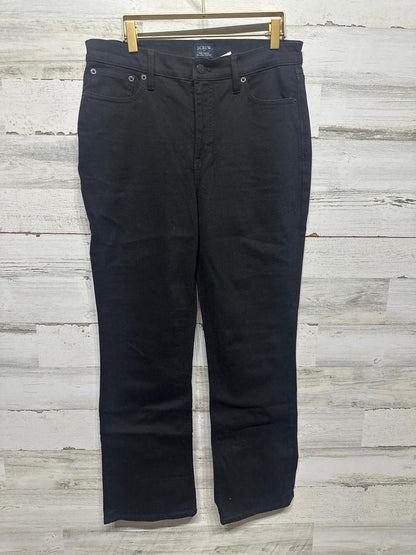 J.Crew Jeans Women 29 Tall Black Mid-Rise Flare Crop NWT0