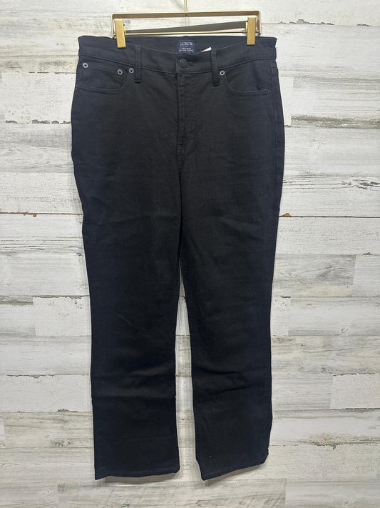 J.Crew Jeans Women 29 Tall Black Mid-Rise Flare Crop NWT0