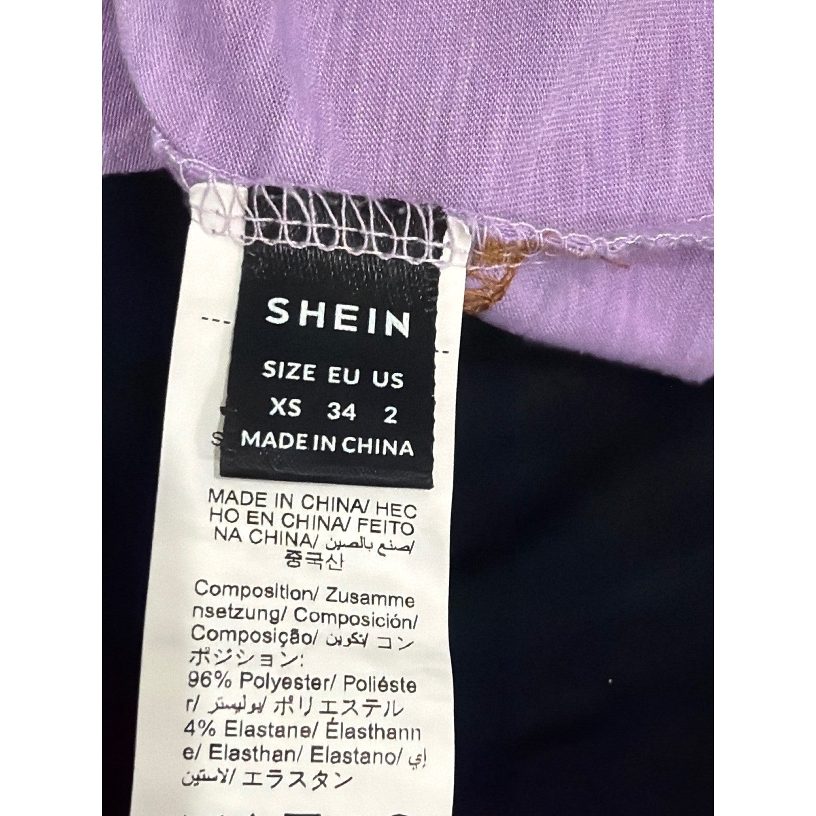 Boxy Top Bundle Women XS Purple Black Cute Open Back Sporty Breezy EUC5