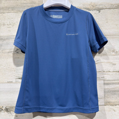 Vineyard Vines Sun Tech Tee Boys Size 6 Blue Performance Activewear NWT1
