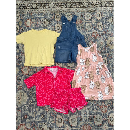 Zara H&M Art Class Childrens Place Bundle Girls Size 8 Spring Summer Lot0
