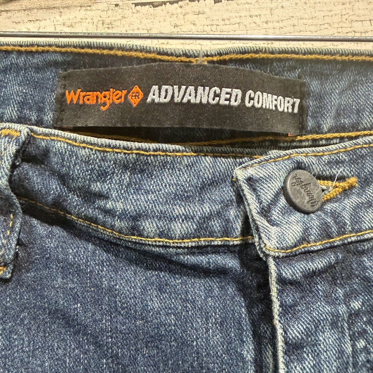 Wrangler FR Jeans Men 36x30 Blue Advanced Comfort Flame Resistant HRC2 Work1