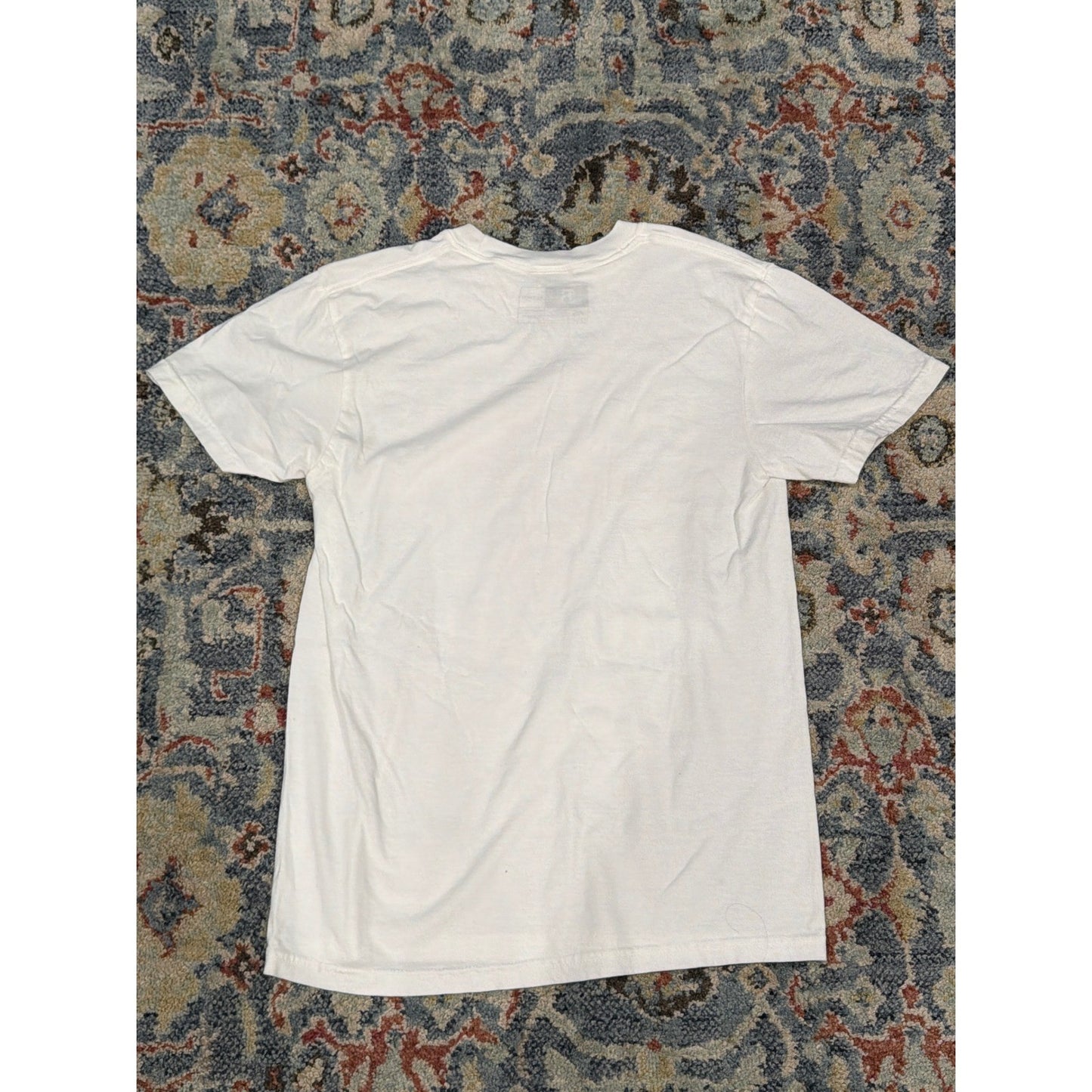 BKTSQD Graphic T-Shirt Mens Small White 30 Mil Bucket Squad Basketball EUC4