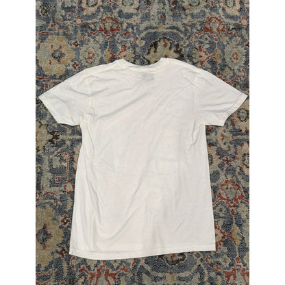 BKTSQD Graphic T-Shirt Mens Small White 30 Mil Bucket Squad Basketball EUC4
