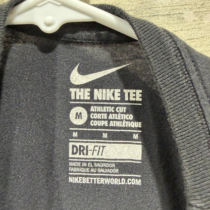Nike Beast & Futura Logo Graphic T-Shirt Lot Men M Black Cotton Blend Flawed*4