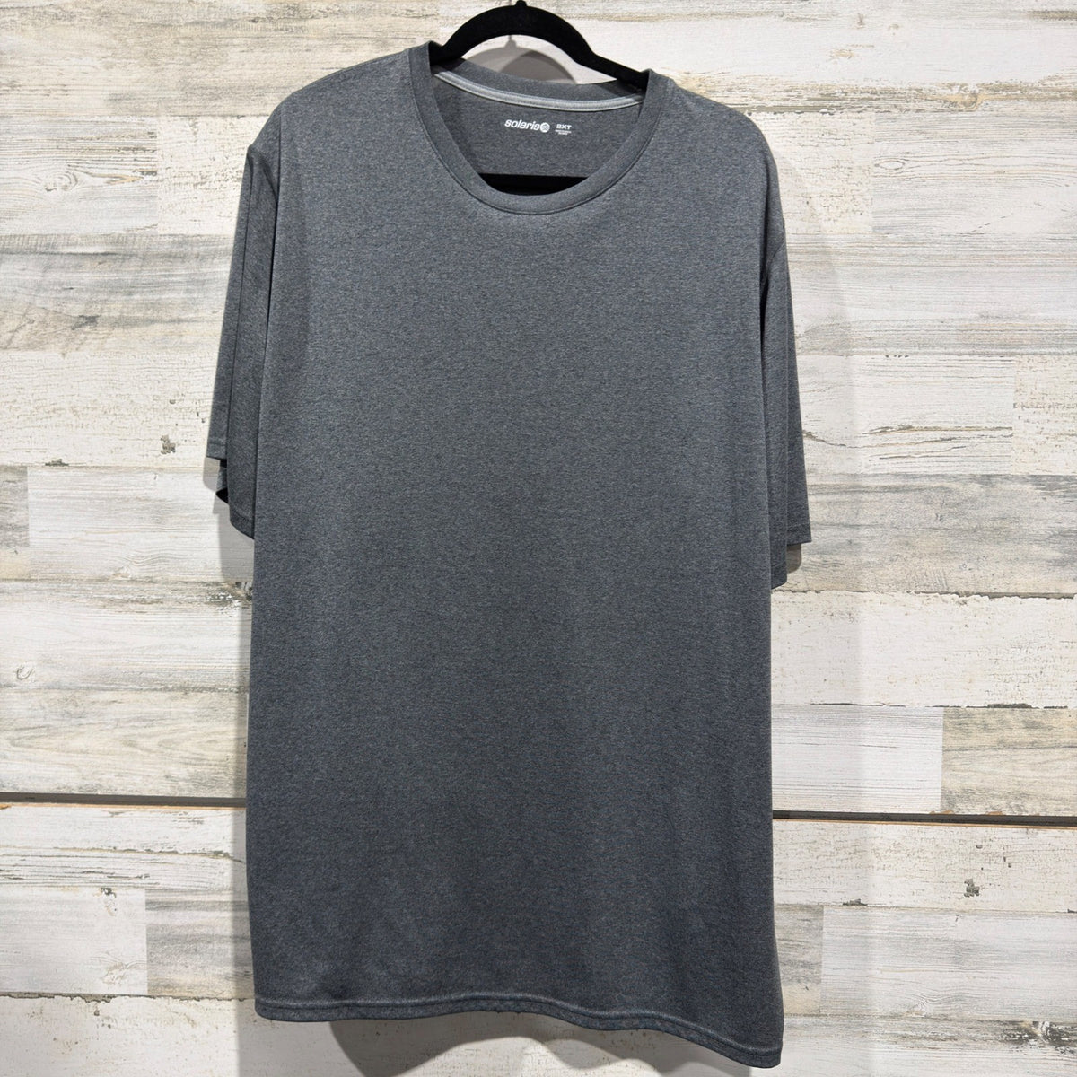 Solaris Performance Shirt Men 2XT Gray Short Sleeve Active Gorpcore EUC0