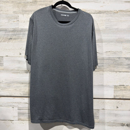 Solaris Performance Shirt Men 2XT Gray Short Sleeve Active Gorpcore EUC0