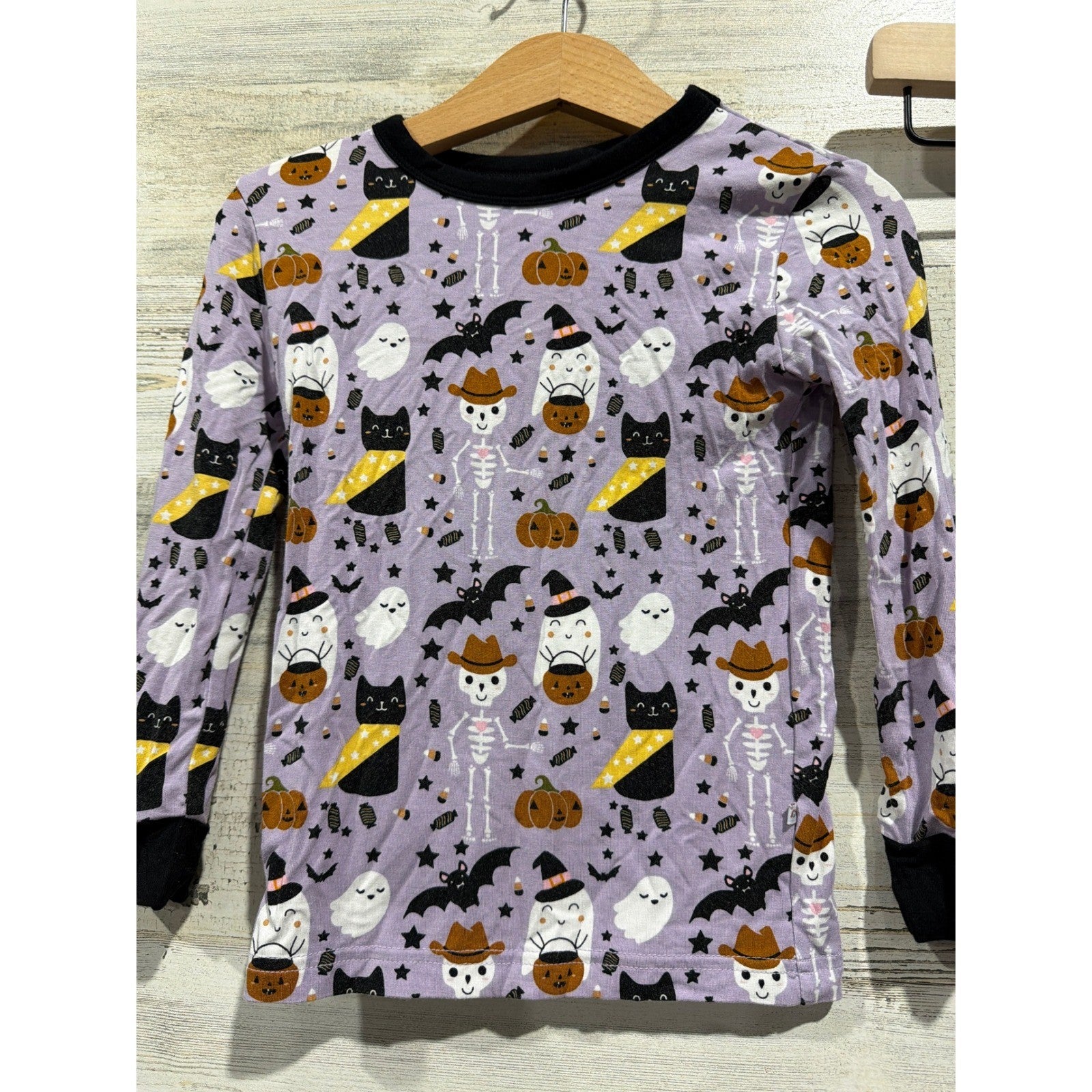 Emerson and Friends Pajamas Girls 2T Purple Halloween Bamboo Spooky EUC1
