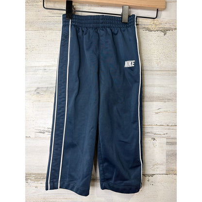 Nike Tracksuit Set Boys 24M Navy Blue Piping Athletic Sportswear2