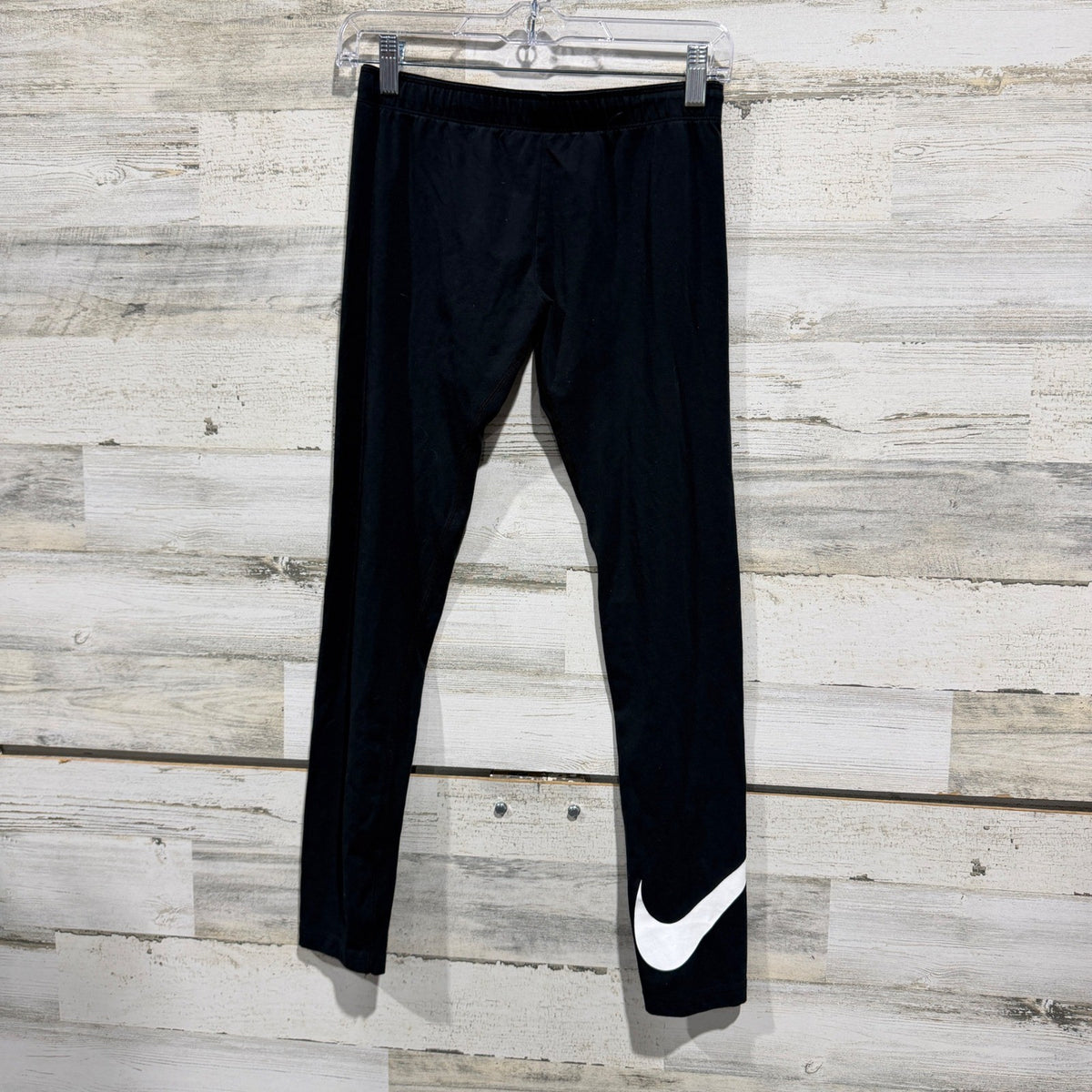 Nike Sportswear Favorites Leggings Girls XL Black Cotton Spandex Sporty EUC0