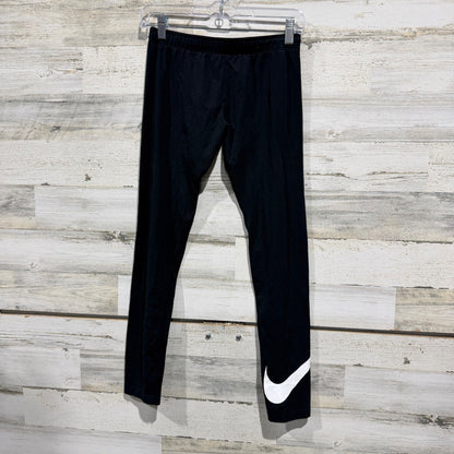Nike Sportswear Favorites Leggings Girls XL Black Cotton Spandex Sporty EUC0