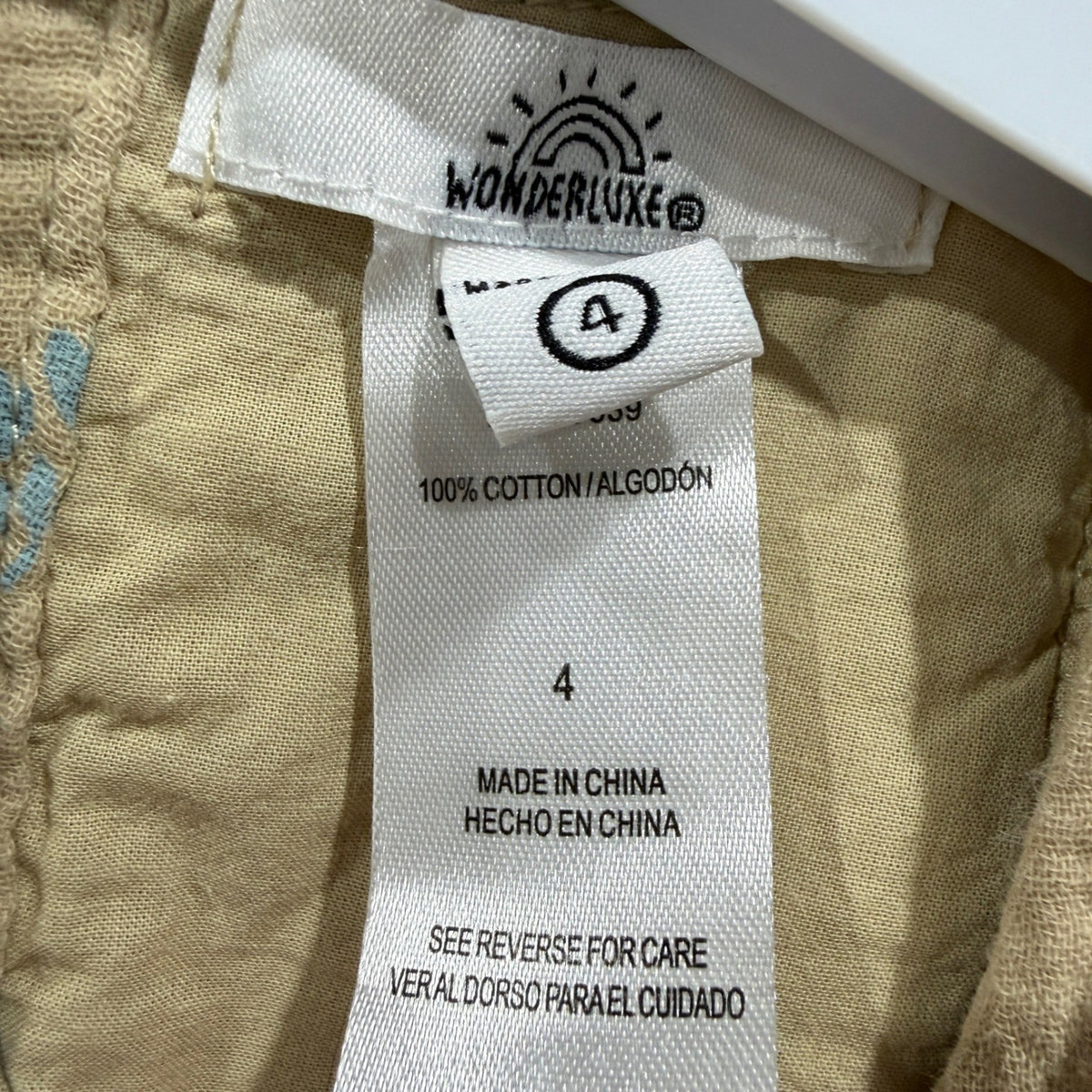Tommy Bahama Serendipity Floral Top Tunic Lot Girls 4T Pink Tan Cotton EUC8