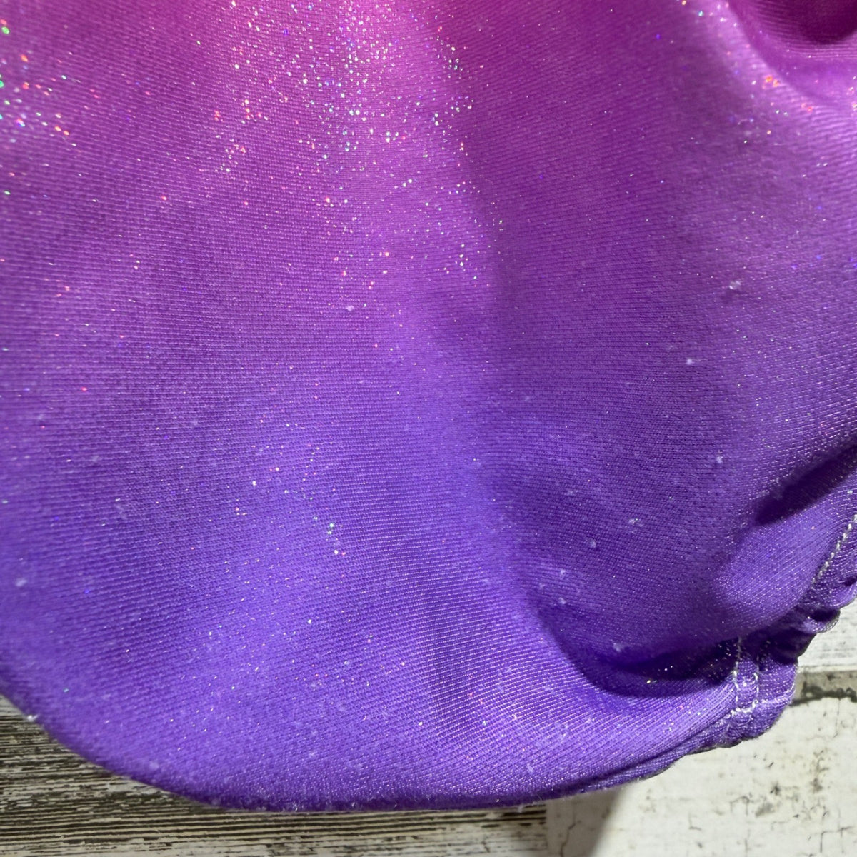 Sparkle Gymnastics Dance Leotard Girls 5t (110) Pink Purple Spandex Flawed*4