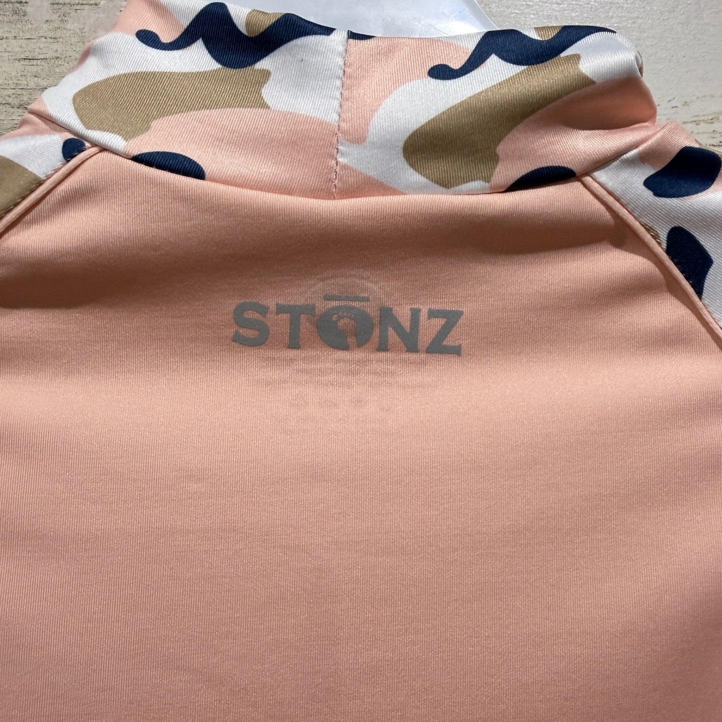 Stonz Sun Shirt Kids 4T Pink Camo UPF 50 Rash Guard Activewear NWT4