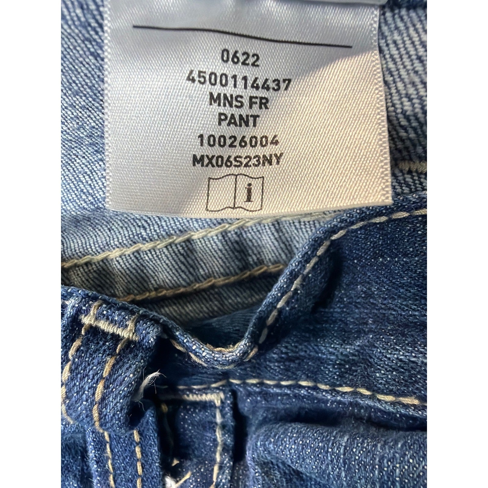 Ariat FR Jeans Men 38x30 Blue M5 Straight Leg Workwear EUC7