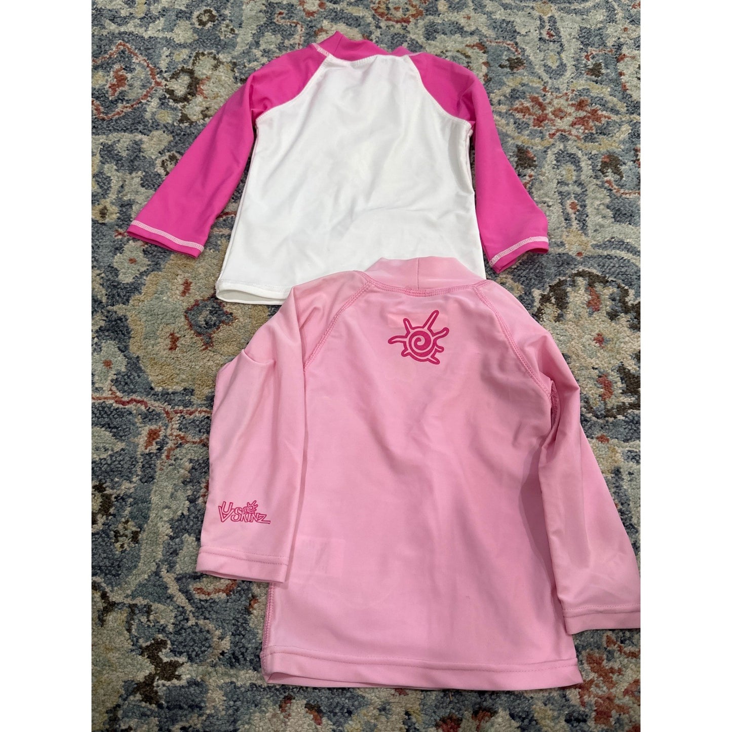 UV Skinz Flap Happy Rash Guard Bundle Girls Size 2  NWT & NWOT Flawed*5