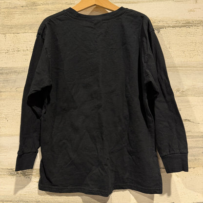 Gildan Disney Cruise Line Shirt Boys S Black Mickey Minnie Long Sleeve EUC3