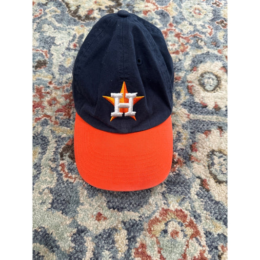 Houston Astros Hat Boys Youth Navy Orange MLB Baseball Cap0