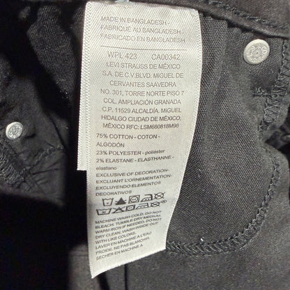 Denizen from Levis High-Rise Skinny Jeans Womens 12M Black Cotton Blend Modern5