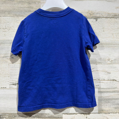 Polo Ralph Lauren T-Shirt Kids 3T Blue Polo Bear Basketball Preppy EUC5