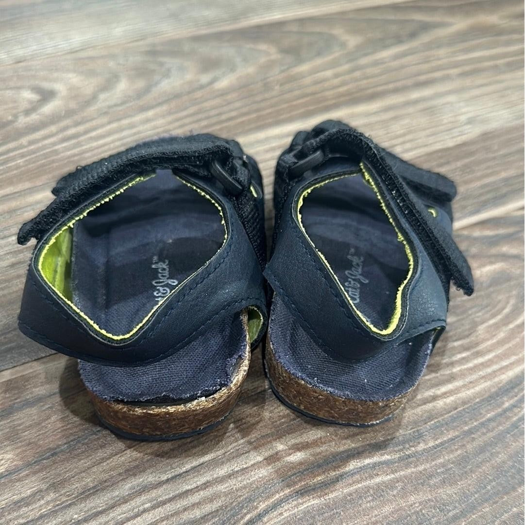 Cat and Jack Sandals Boys Size 6 Toddler Navy Blue Hook and Loop Strappy4