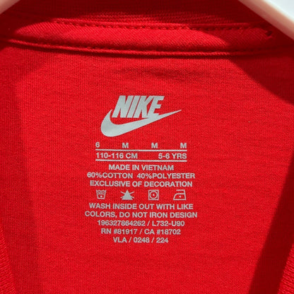 Nike 2-Piece Set Boys Size 6 Red Navy Just Do It Graphic Mesh Shorts NWT5