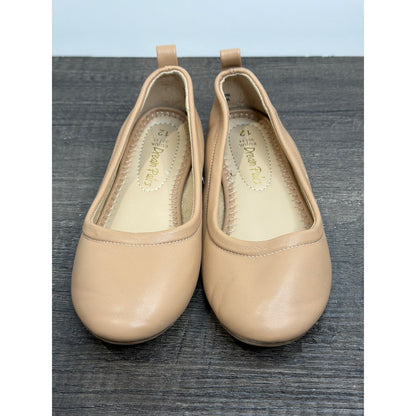 Dream Pairs Ballet Flats Girls 12 Nude Slip On Dress Shoes Balletcore EUC0