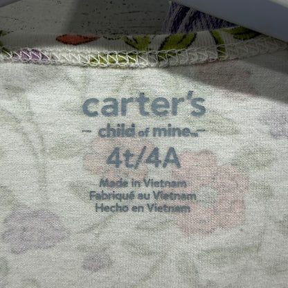 Strawberry Shortcake Carter's Cat & Jack Bundle Lot Girls 4T Pink Floral Retro4