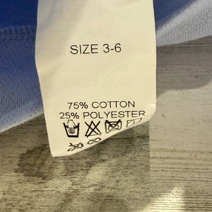 Mon Sucre Cardigan Girls 3-6M Blue Oversized Knit Button Up NWT3