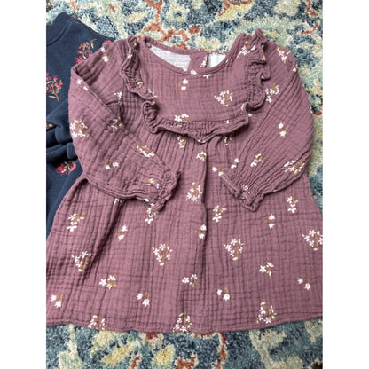 Modern Moments Old Navy Cat & Jack Girls 3-6M Bundle Long Sleeve Lot3