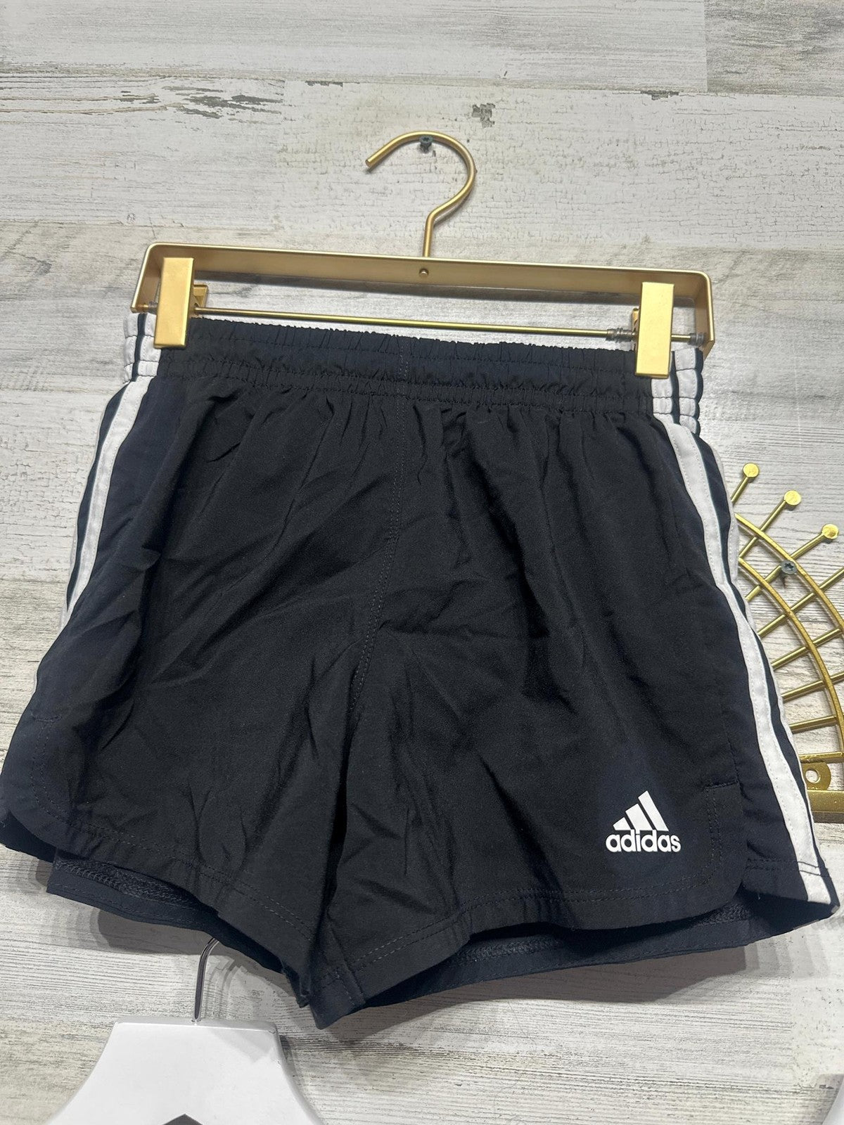Adidas Athletic Lot Girls Large L 14 Black White Soccer Graphic 4pc Set GUC1