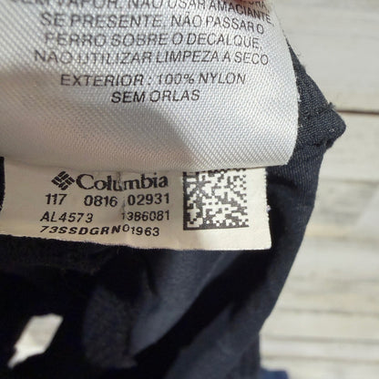 Columbia Hiking Shorts Women S Black Nylon Outdoor EUC6