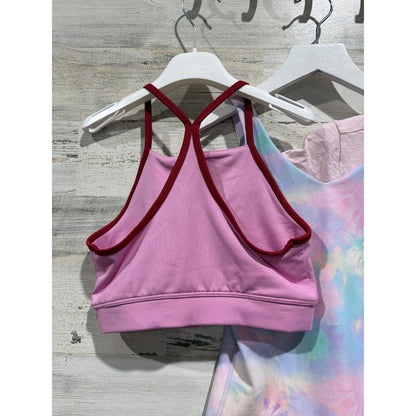 All in Motion Crewcuts Activewear Lot Girls Medium 8-10 Pink Tie Dye GUC2