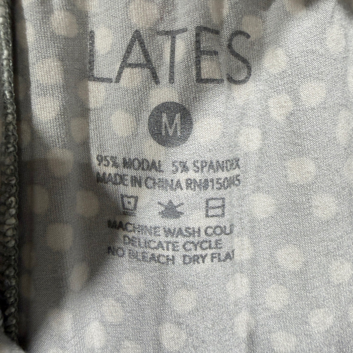 Lates Pajama Set Women Medium Dot Modal Jogger Loungewear EUC6