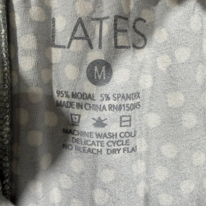Lates Pajama Set Women Medium Dot Modal Jogger Loungewear EUC6
