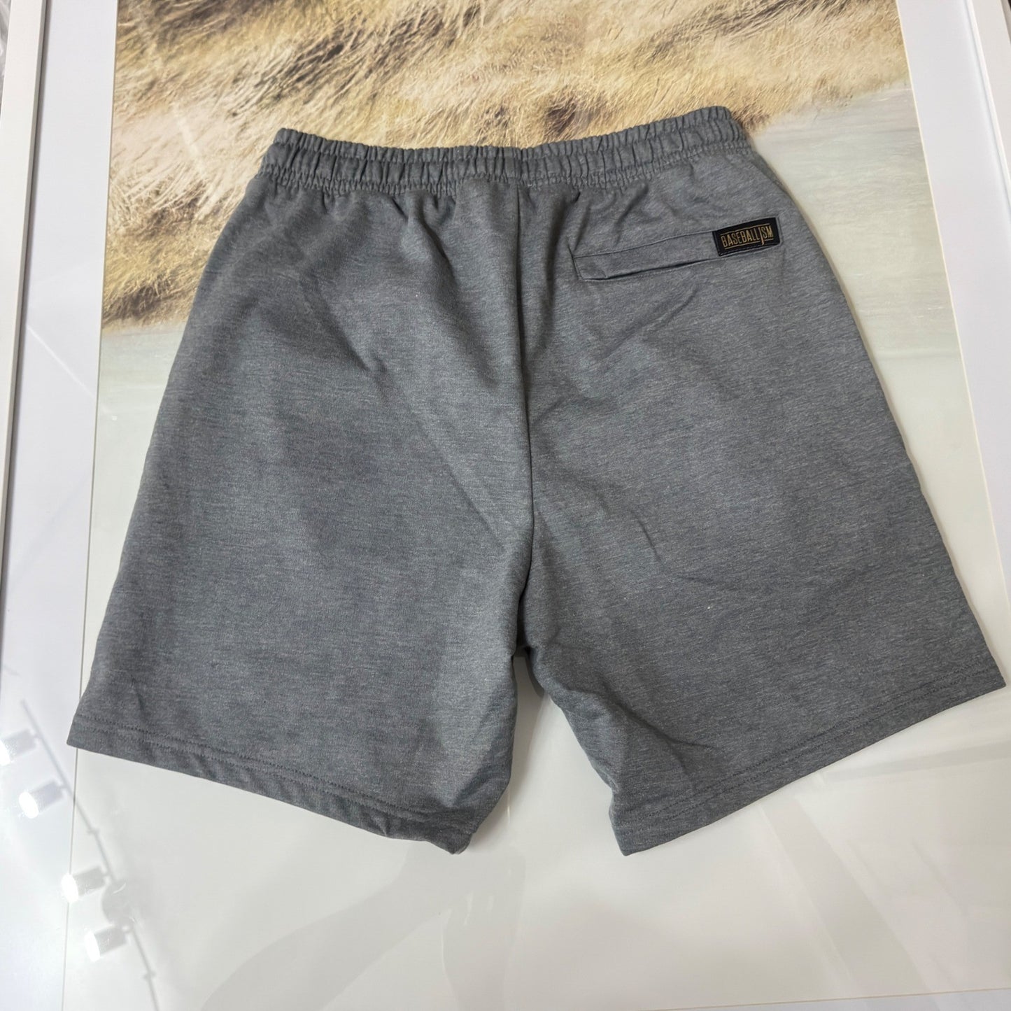Baseballism Sweat Shorts Men Small Gray Texas Rangers MLB Sporty NWT7