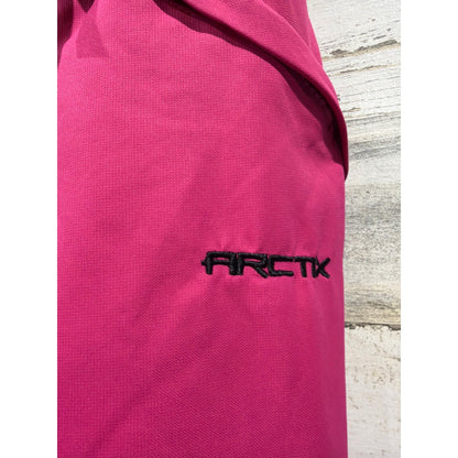 Arctix Snow Bib Overalls Girls Large Pink Black Insulated Ski Pants GUC*1