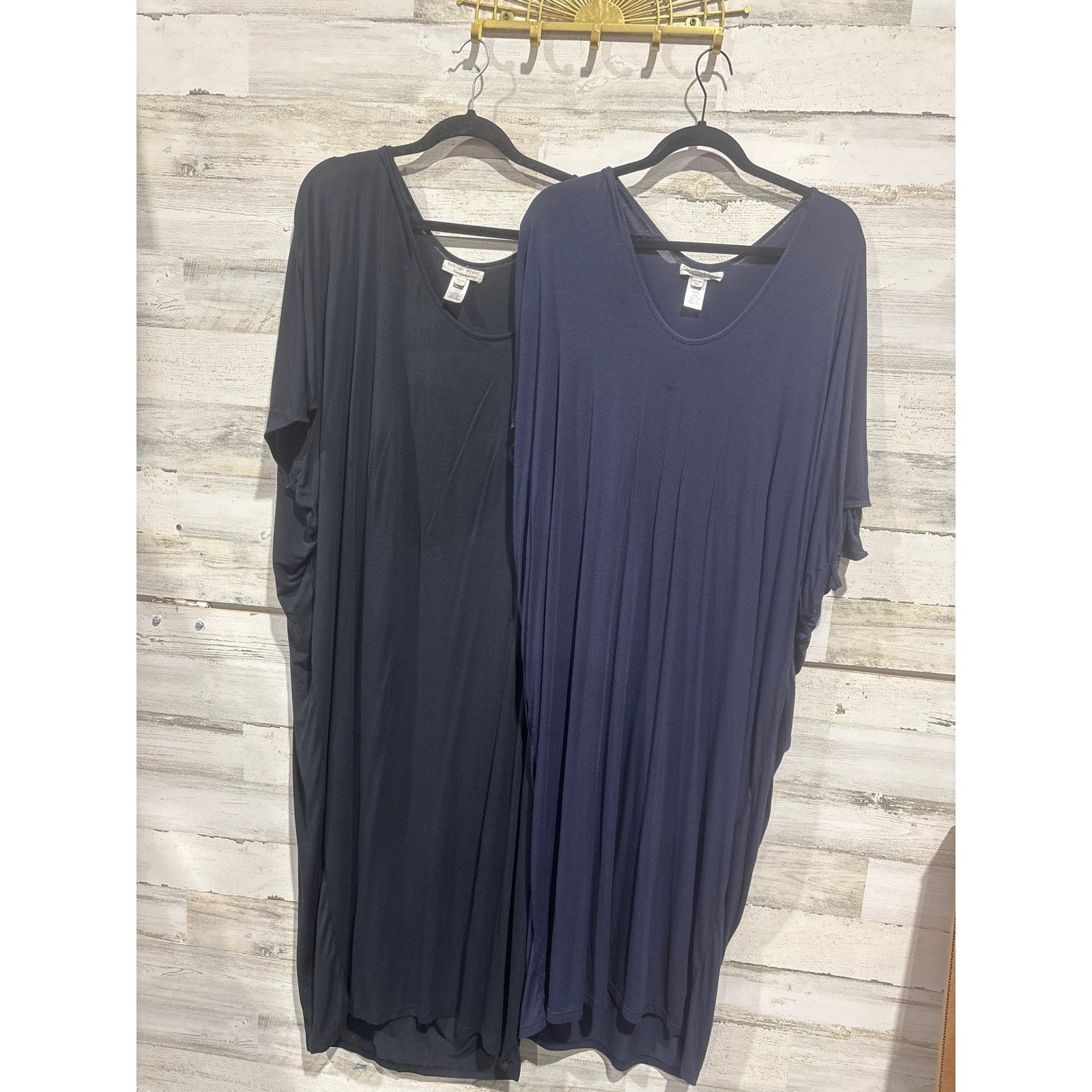 Barefoot Dreams Nightgown Bundle Women OneSize PLUS Luxe Milk Jersey Caftan Sot4