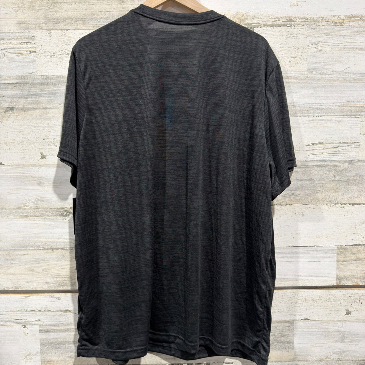 Athletic Works Poly Jersey Tee Men 2XL Black Stripe Active Sporty NWT4