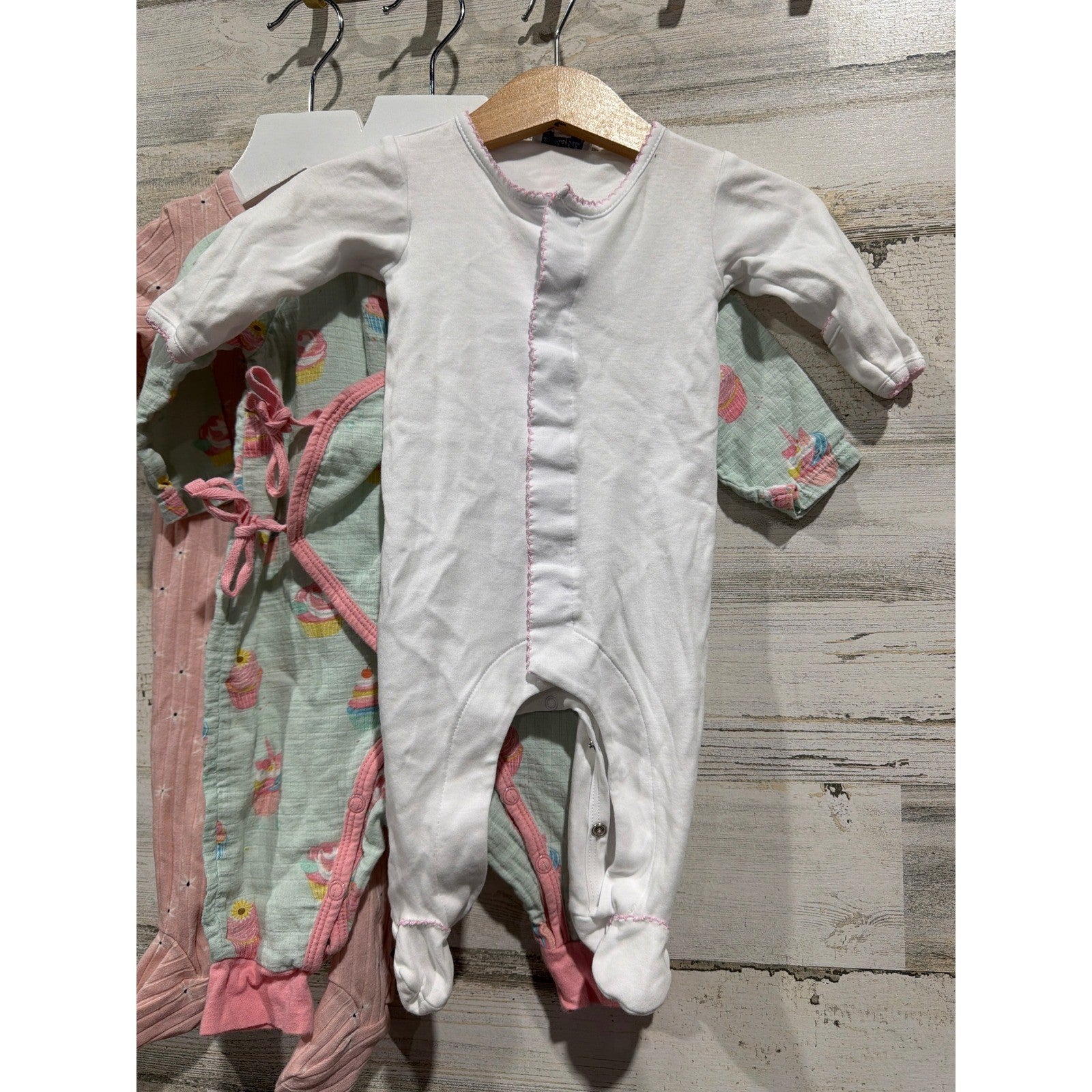 Hanna Andersson Magnolia Baby Angel Dear JessicaSimpson Bundle Baby Girl 3M 3/6M2