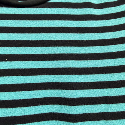 KicKee Pants Pajama Set Lot Boys Size 6 Blue Tie Dye Striped Bamboo GUC*2