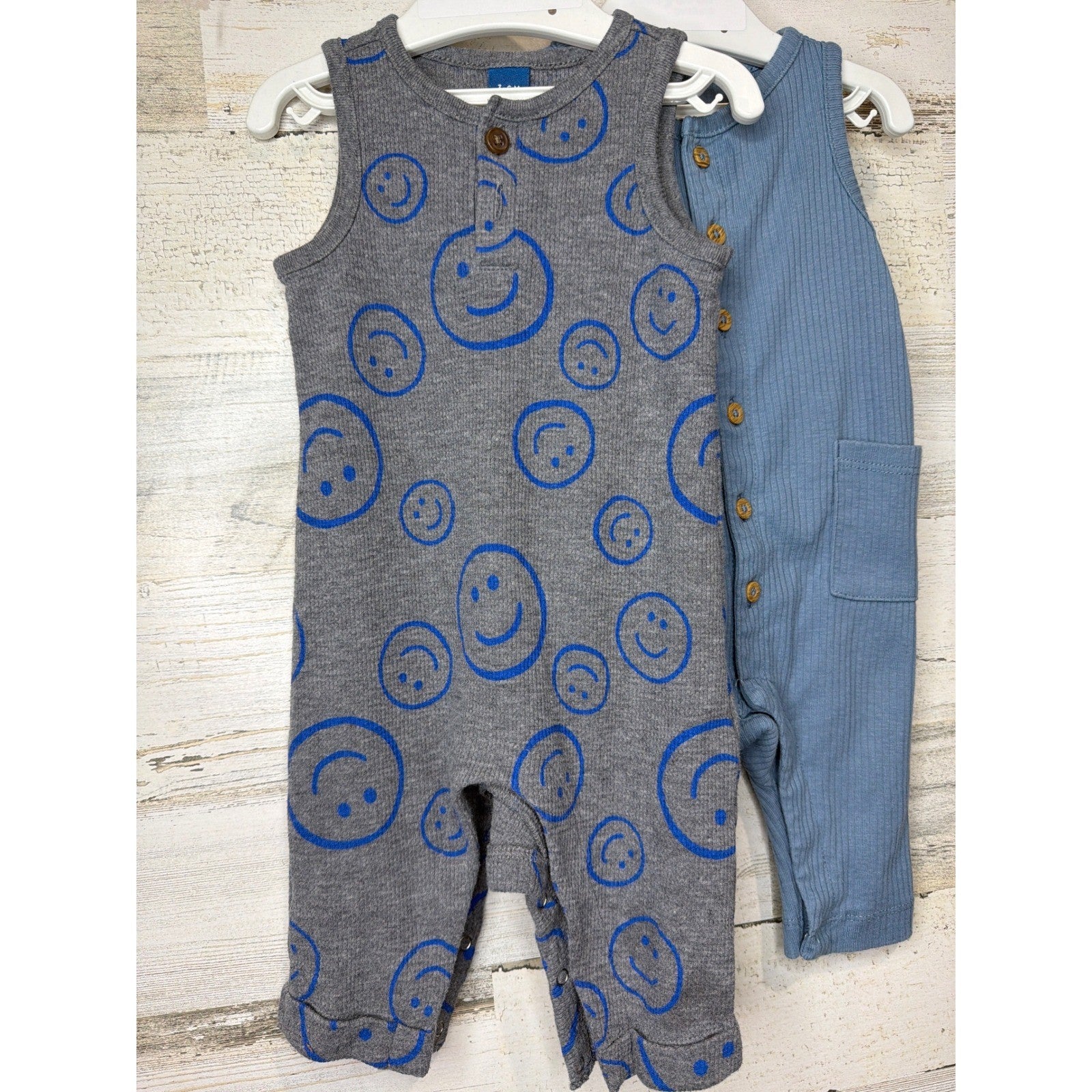Burt's Bees Little Planet Carters Old Navy Boys 3M 3/6M Romper Bundle4
