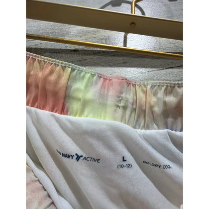 Old Navy Art Class Shorts Skirt Girls 10/12 Yellow Floral Active Skater EUC6