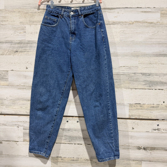 Cotton On Slouch Mom Jean Women 4 Blue High Rise Tapered 90s GUC0