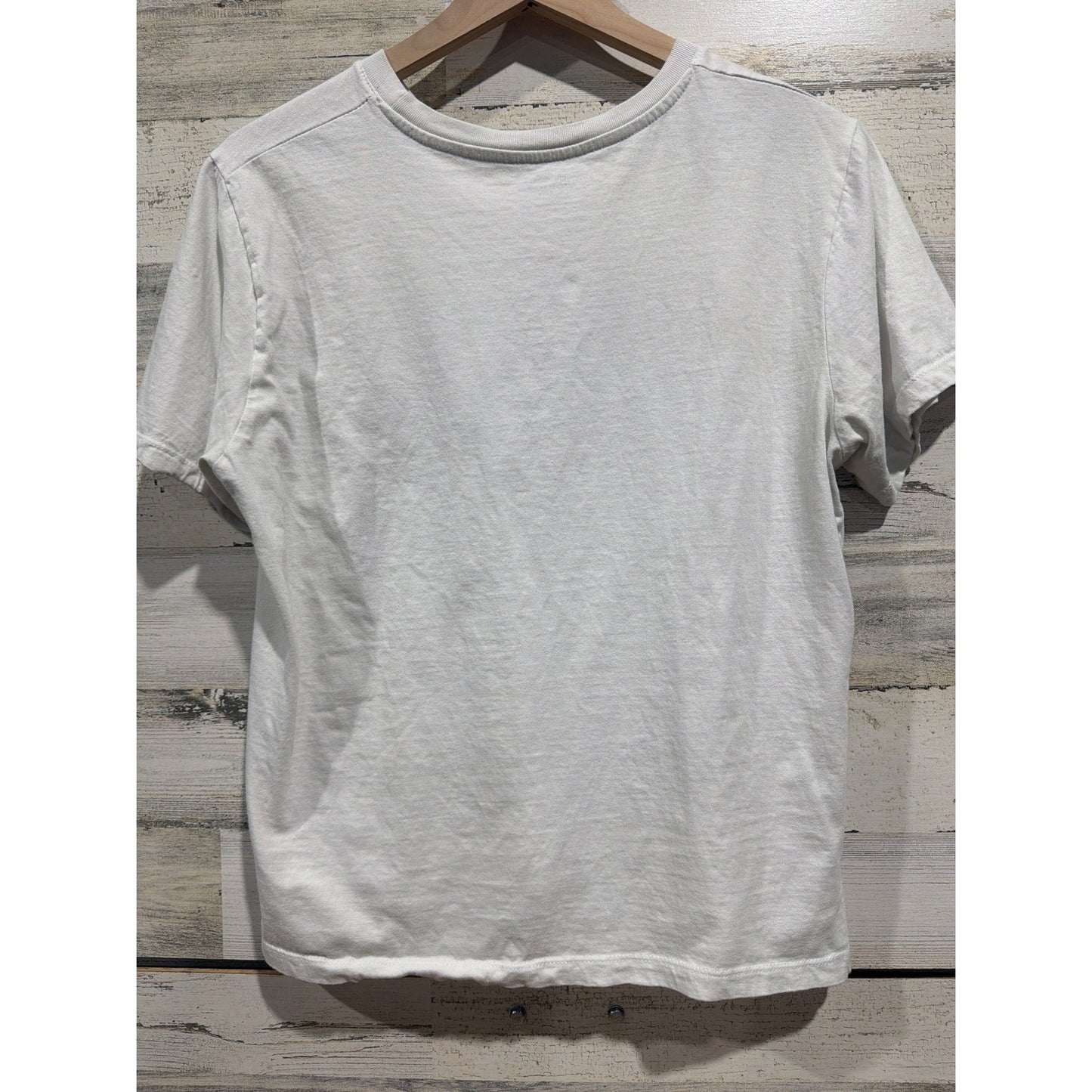 Cotton On Graphic Tee Boxy Women M White California Clubhouse Los Angeles EUC3