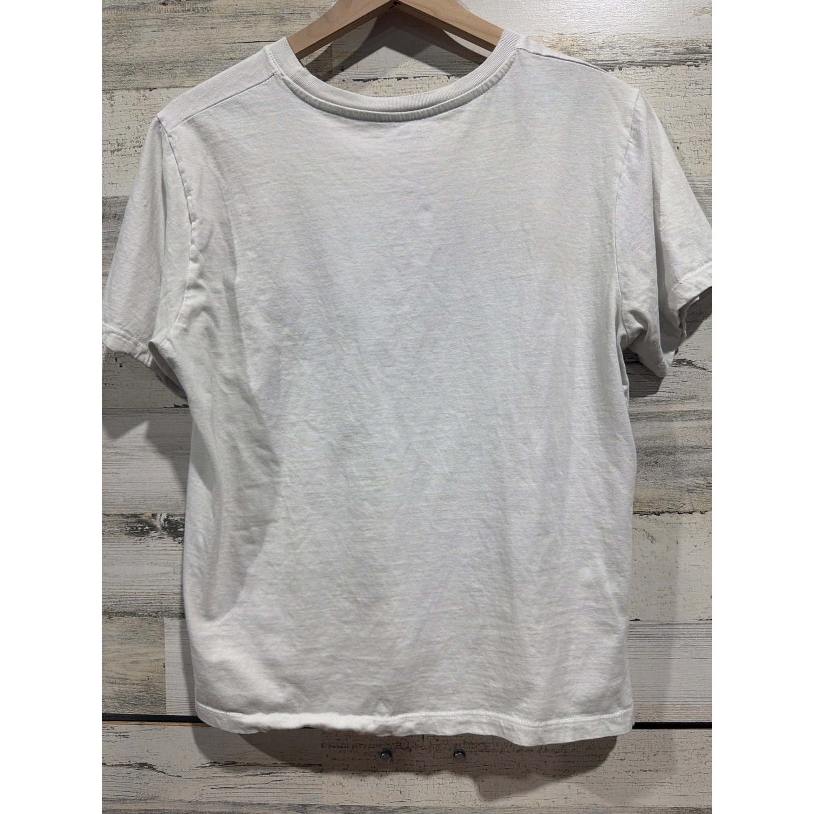 Cotton On Graphic Tee Boxy Women M White California Clubhouse Los Angeles EUC3