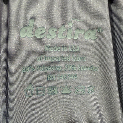 Destira Ombre Rhinestone Leotard Girls Child's Small Blue Purple Sparkle EUC5
