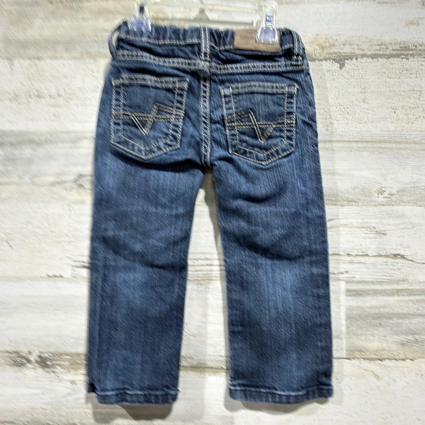 Cody James Jeans Boys 4T Blue Straight Leg Western Cowboy *Flawed3